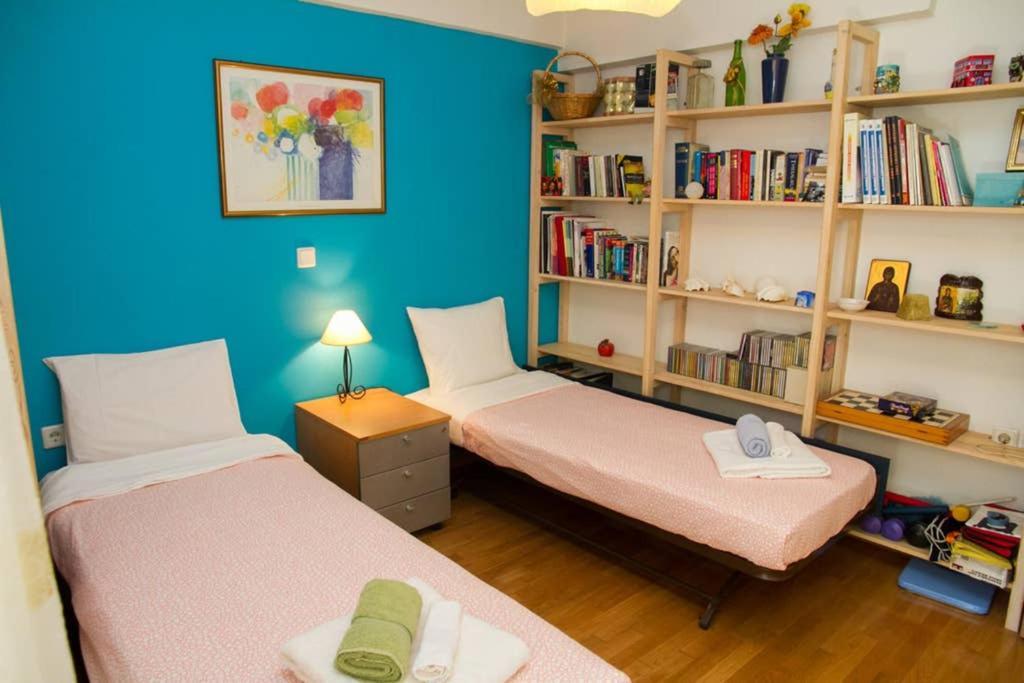 Spacious Family Flat Near Parthenon Free Parking Атина Екстериор снимка
