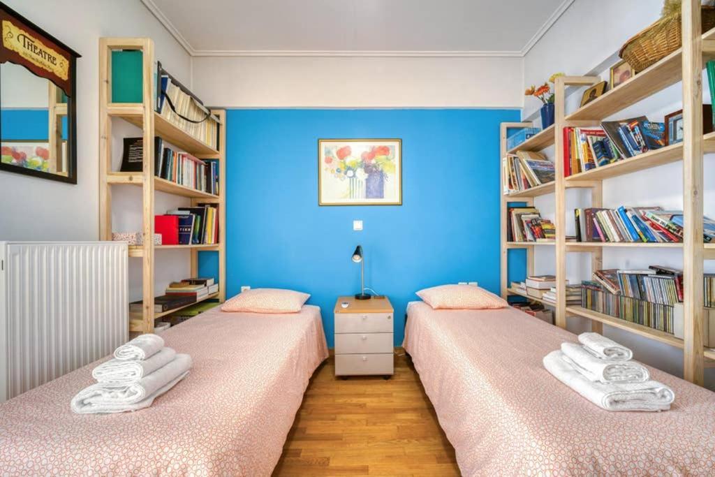 Spacious Family Flat Near Parthenon Free Parking Атина Екстериор снимка