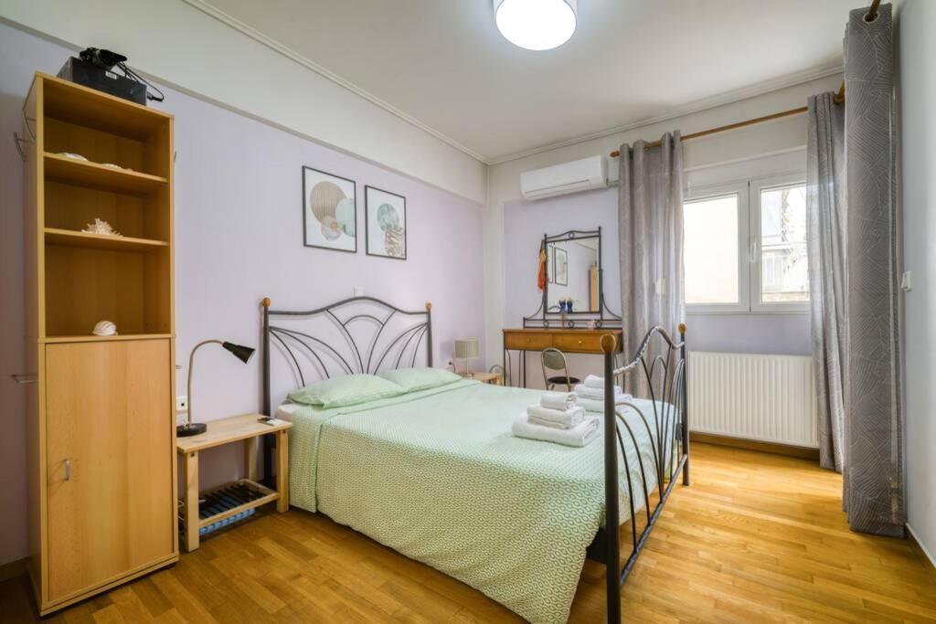 Spacious Family Flat Near Parthenon Free Parking Атина Екстериор снимка