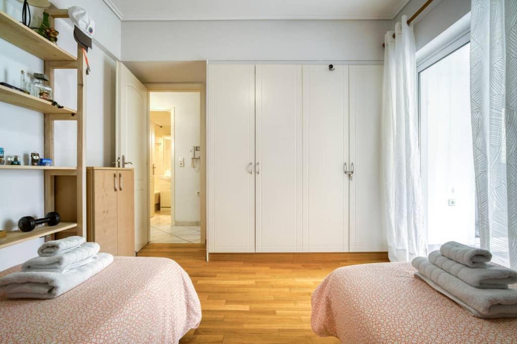 Spacious Family Flat Near Parthenon Free Parking Атина Екстериор снимка